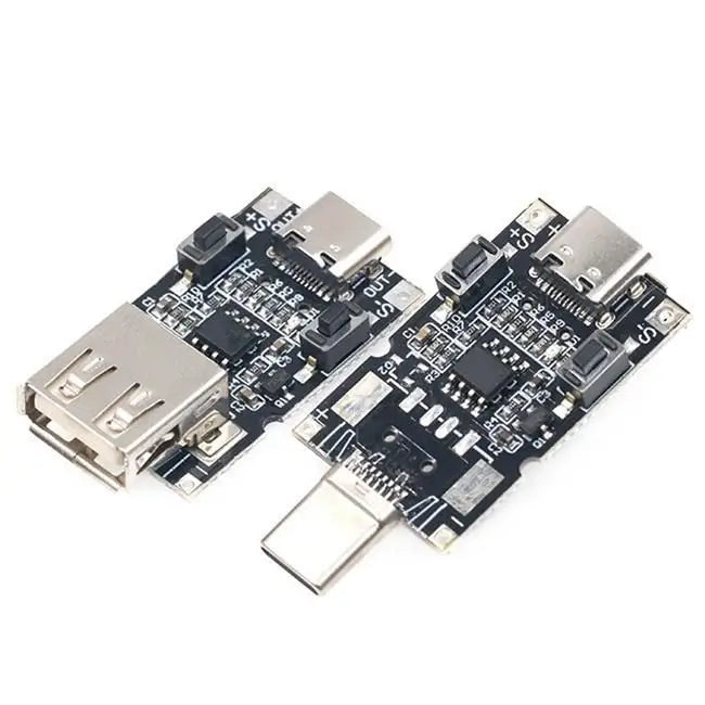 100W 5A USB Type-C QC Decoy Trigger Board 5V 9V 12V 15V 20V Output PD 2.0 3.0 Trigger Adapter Cable Connection Polling Detector