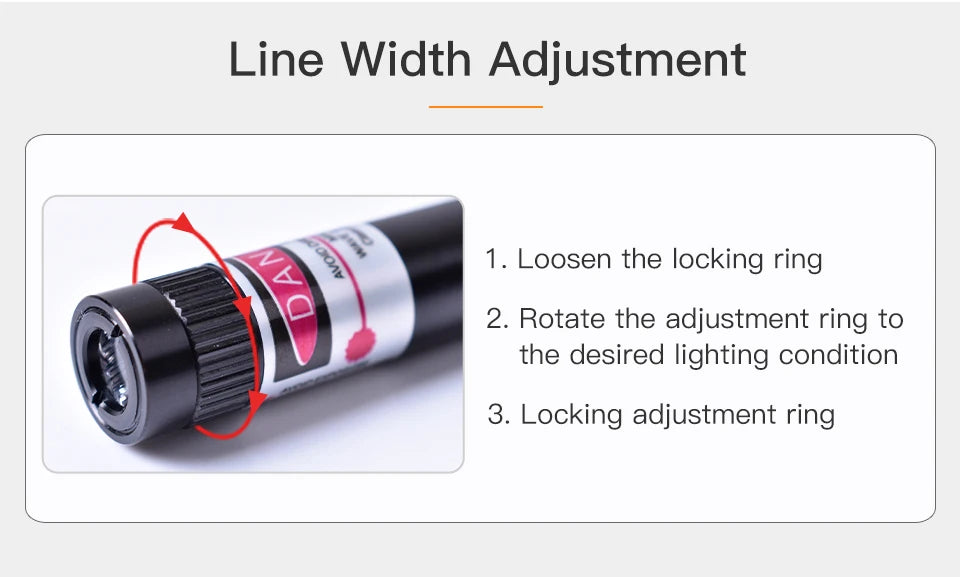 Light Red Cross Positioner 660nm 100mw Laser Diode Module Focusable Beam Cross Laser Locator For Woodworking Carving Machine