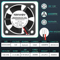 Dual Ball 40mm Cooling Fan 40x40x20mm Cooler 24V 12V 5V 4020 Computer Case Cooling Fan 2PIN 3PIN Heatsink Fan 3D Printer Fan