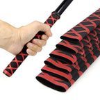 Double Color 2:1 Heat Shrink Tubing 1M 20/22/25/28/30/35mm for Handle Non-Slip Grip Fishing Rod Handle Covers Anti-slip Sleeving