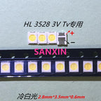 1000pcs 2835 3528 repair LED LCD TV backlight beads MX SEOUL JF 1W-2W 3V 6V cold white light commonly used