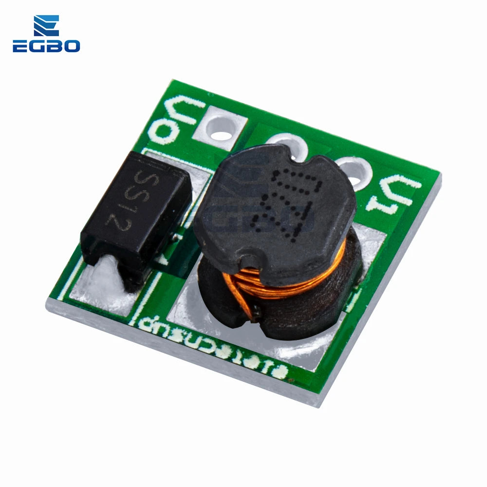 1~10PCS Efficiency 0.9-5V to 5V DC-DC Step-Up Power Module Voltage Boost Converter Board-Ideal for 1.5V-4.2V Inputs to 5V Output