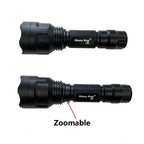 Zoom C8s Red Light 10w 810nm 850nm 940nm 980nm 1064nm Infrared LED Flashlight night Vision IR Therapy Torch for Hunting/Medical