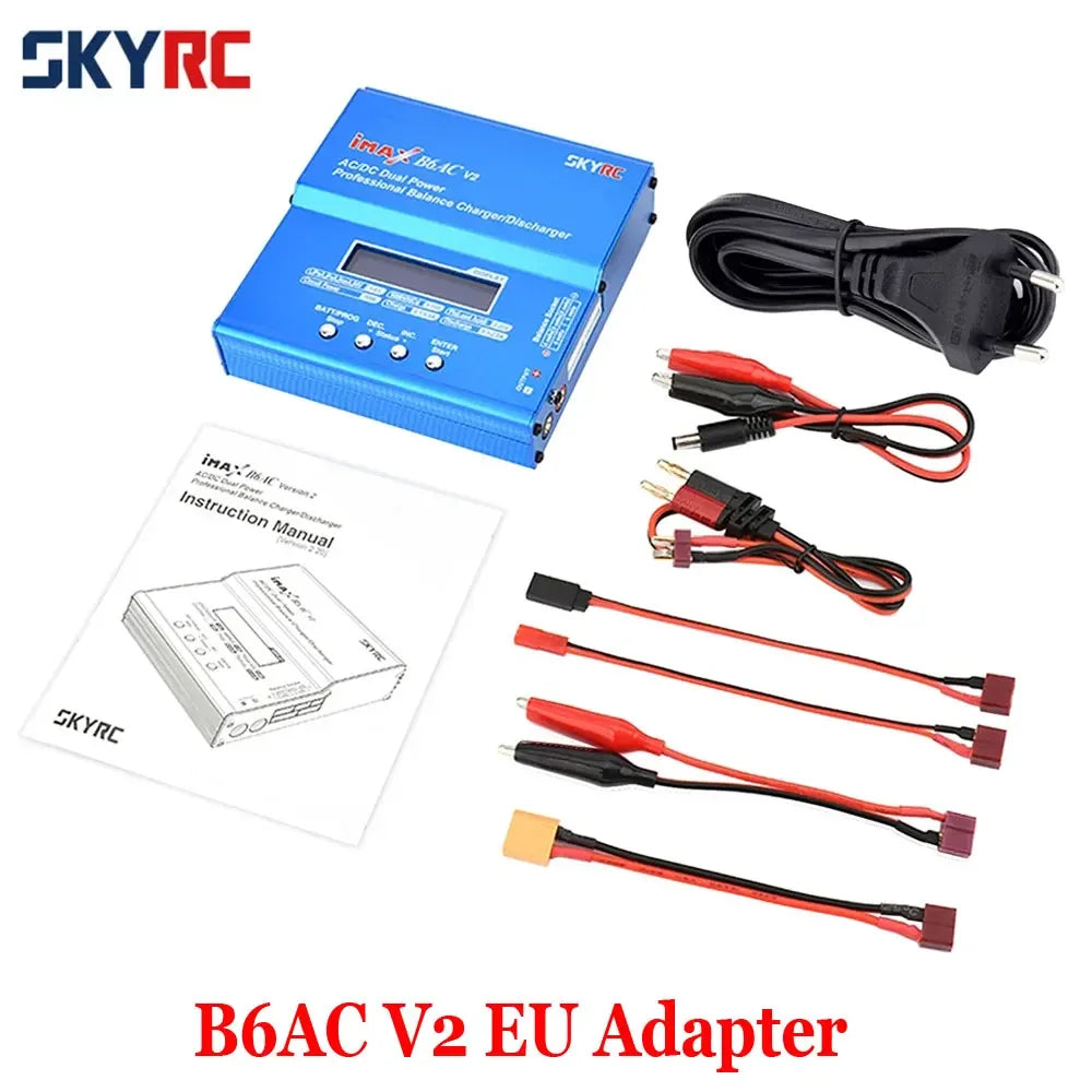 SKYRC IMAX B6AC V2 50W 6A Balance Charger Discharger Digital LCD Screen Li-ion Nimh Lipo Battery for RC Model Battery Charging