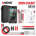 Touch Screen Multimeter Tester ANENG 621A  Professional AC/DC Voltage Current Capacitor NCV Sensing Diode Smart Multimetro Tools