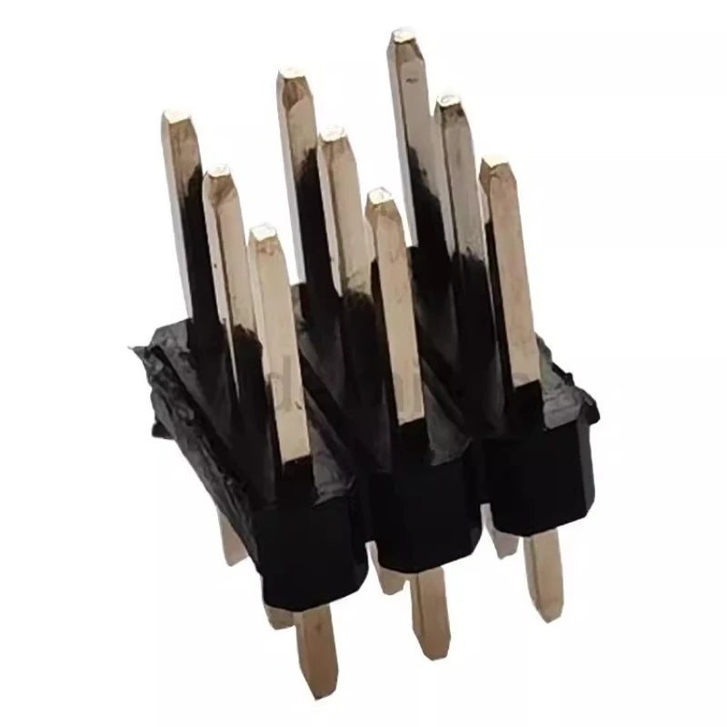 5pcs 2.0mm 3*40P Triple Row Straight 90D Right Angle R/A Breakaway Rohs Gold PCB Male Female Pin Header Connector 3x40pin