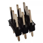 5pcs 2.0mm 3*40P Triple Row Straight 90D Right Angle R/A Breakaway Rohs Gold PCB Male Female Pin Header Connector 3x40pin