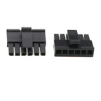 10-50sets 3.0mm Micro-Fit 3.0 Connector Receptacle Housing 2Pin 3 4 5 6 Circuit Plug House Terminal 43640 43645 MX3.0mm