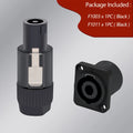 1set NL4FC Speak Connectors type 4 Pole Plug Male Speaker Audio connector