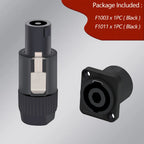 1set NL4FC Speak Connectors type 4 Pole Plug Male Speaker Audio connector