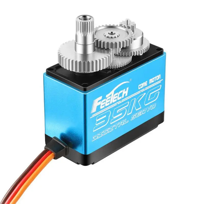 Feetech FT5330M 35KG Digital Servo RC Steel Gear 180 Degree 25T Metal Arm 7.4V Robot RC Servo Motor for RC Drift Car Helicopter