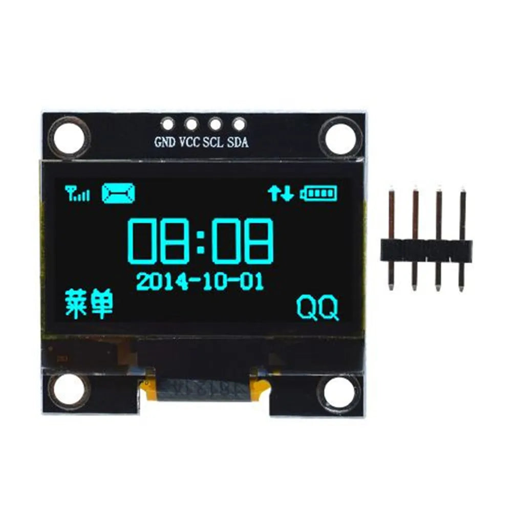 1.3-inch OLED LCD display module 3.3-5V 4-pin/7-pin digital display module 128 × 64 SSH1106 chip