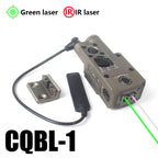 SBAL-PL DBAL-PL CQBL-1 Laser IR/Red/Green Dot Laser Indicator Momentary Constant Quick Open Scout Light Connect Mount For 20MM