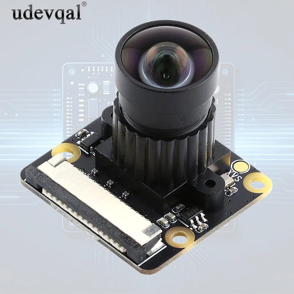 IMX477 Camera Module 100° 12.3MP with 15pin FFC Cable for Raspberry Pi 5 for Face Recognition AI Smart Applications