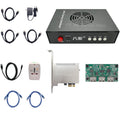 Complete Professional DMA Full Set 75T Ice Shield FPGA Module + BAAN DP/HDMI  1K240Hz 2K144Hz Video Fusion Device + MAKCU