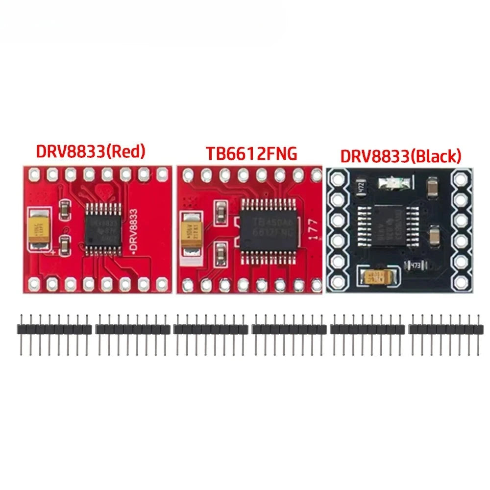 TB6612 DRV8833 Dual Motor Driver 1A TB6612FNG for Arduino Microcontroller Better than L298N