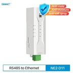 RS485 RS232 RS422 To Ethernet Serial Port Server DIN Rail Instal CDSENET NE2-D11 DC 8-28V  Modbus MQTT HTTP DNS  FOTA Remote Up