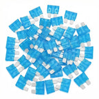 30-200PCS 15A Standard Blade Fuses Kit Automotive Car Fuse Truck ATC/ATO Assortment for RV Boat Trailer