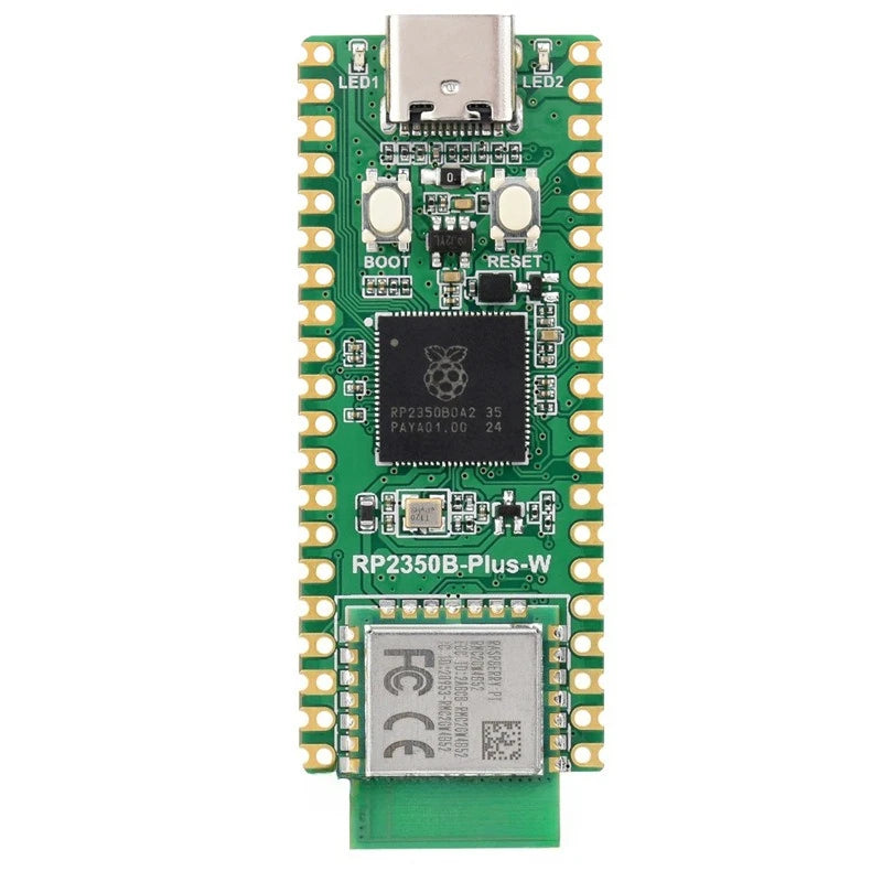 Raspberry Pi Pico 2 Rp2350b-plus-w Development Board Wifi Radio Module 2