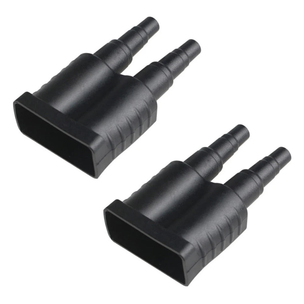 120A 600V Waterproof Sheath Dustproof Flat Card Slot Cable PVC Connector Dust Cover for Anderson Connector 2PCS