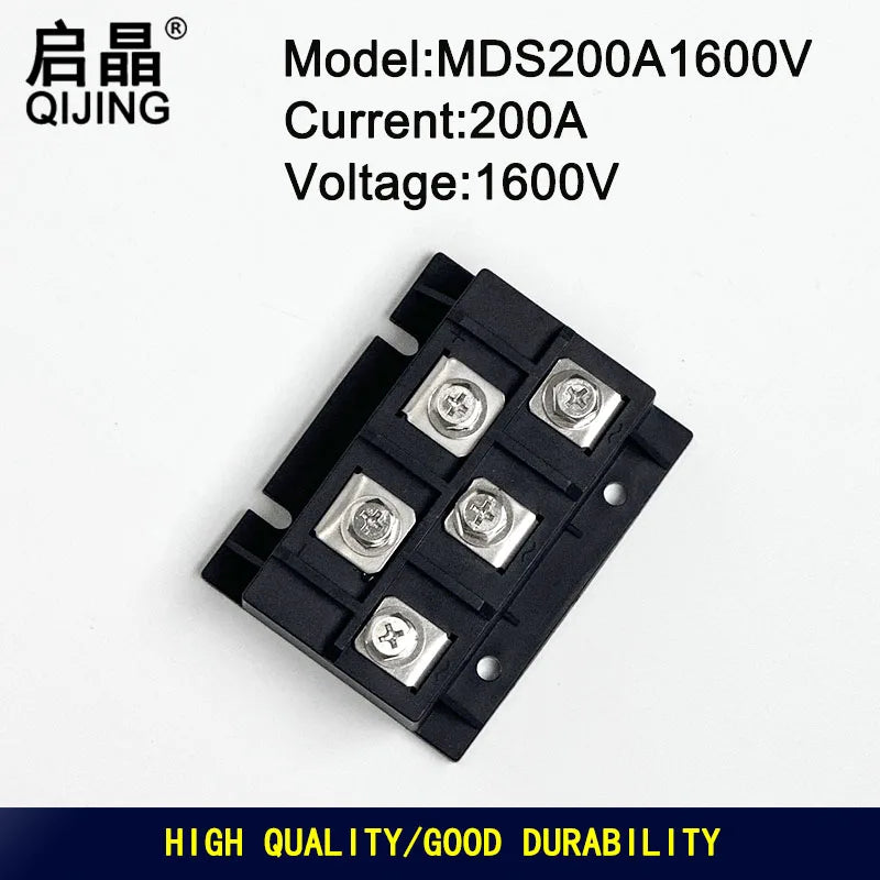 New Three-Phases Rectifier Bridge MDS200A1600V Copper Baes Plate Rectifier Module MDS200A