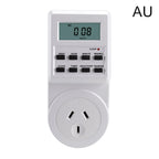 Outlet Timer 24 Hours Programmable and Plug in Timer for Electrical Outlets Indoor Digital Timer for Aquarium Light and Lamp