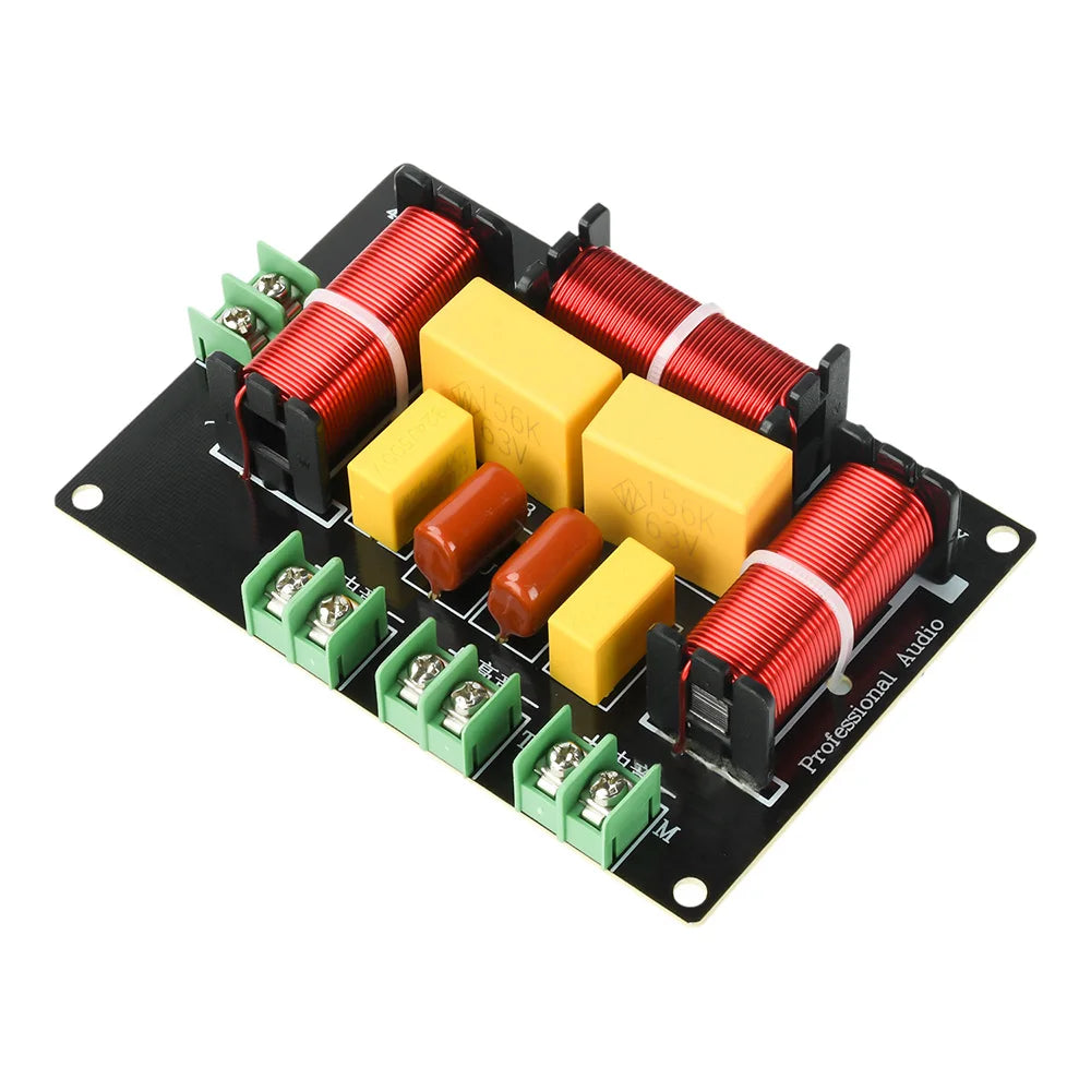 3-Way 200W 5500Hz / 5300Hz 3 Unit Home Theater High Power Audio Crossover Filters Professional Speaker Frequency Divider