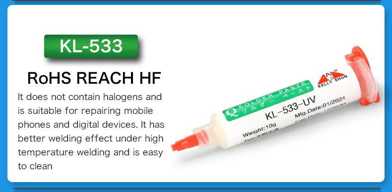 100% Original 100G Soldering Flux for Welding SMD Desoldering BGA Soldering Paste Flux, No-Clean Soldering Pcb Repair Welding
