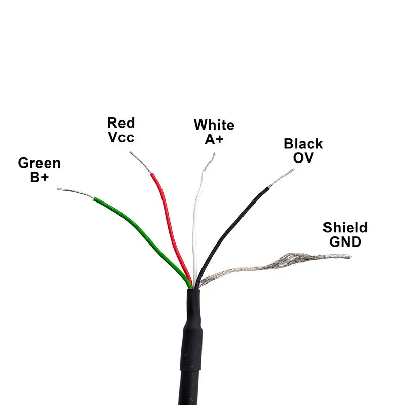 38S6G5-B-G24N Rotary Incremental Encoder AB 2 Phase Connection 50/100/200/360P/R 5-24V Solid Shaft DC Open Collector Output NPN