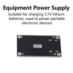 2PCS TP4056 3.7V Lithium Battery Charging Module 1A USB Type-C Port PH2.0 Terminal Overcurrent Protection Board