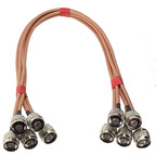 RG400 Double N Male Plug to N Male Plug Crimp Connector RF Pigtail Coax Jumper Cable Wire terminals 6inch~10FT
