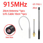 GIZONT LoRa 915MHz Antenna 17CM For MeshTastic LoRaWan 902-928MHz 20CM SMA Flexible Whip Antenna 40CM Enhanced Antenna