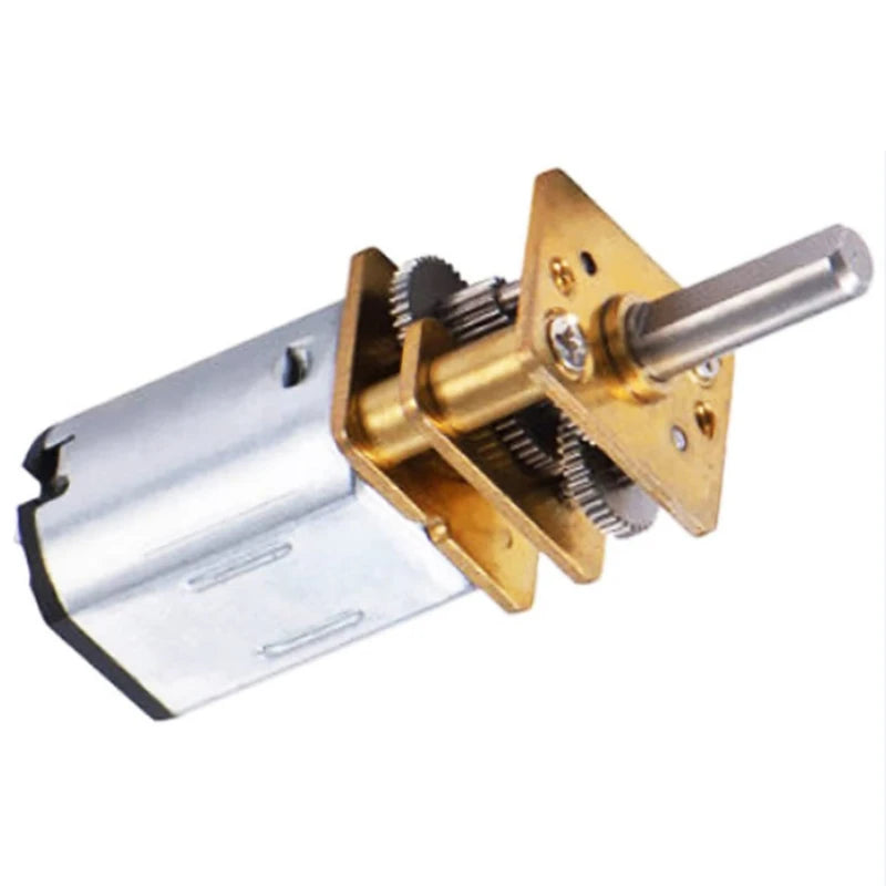 1pcs N20 Metal Gearbox Gear Motor DC3V 6V 12V 5rpm-1000rpm Slow Speed High Torque Electric Motor DIY Robot Car Eleltric Lock