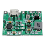 Lithium Li-ion 18650 3.7V 4.2V to 5V 9V Battery Charger Board DC-DC Step Up Boost Module TP4056 DIY Kit Parts Type-C/Micro USB