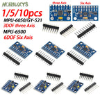 10/1pcs GY-521 MPU-6050 MPU6050 Module 3 Axis analog gyro sensors+ 3 Axis Accelerometer Module MPU6500 6Axis GY-6500