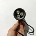 940nm Black 6W Invisible Day Night 3Pcs IR LED Array Illuminator Light Surveillance Camera Night-Vision Fill light  Light Source