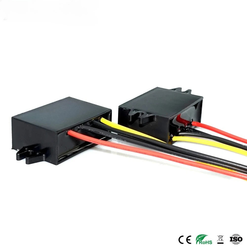 12V 24V to 5V 3A 5A 10A 8-36V to 5V Step Down Power Converter 8-36V Buck to 5V Supply Switching Power for Car Quality Toys