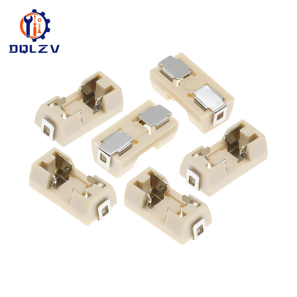 1808/2410 SMD Fuse Holder 01550900M High Temperature Resistance With 0451 Series SMD Fast Blow Fuse 62mA-20A 125V/65V AC