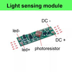 8mm Light Control Switch DC 12V light sensor swithch Sensitive Auto Photo Switch On/Off Photocell Street LED Light Switch