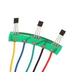 4402 Hall Effect Sensor Electric Motor Hall Sensor Electric Scooter Motor Hall Sensor Board Cable Hall Plate Component PCB Hall