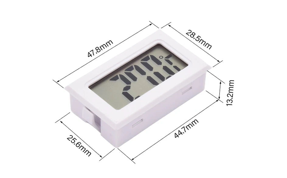 Mini Digital LCD Temperature Sensor Gauge Humidity Meter Tester Detector Home Measurement Thermometer Hygrometer Indoor Outdoor
