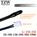 TZW NTC 5K 10K 15K 20K 50K 100K Air Conditioning Temperature Sensor Temperature Control Probe ntc Thermistor Temperature Sensor