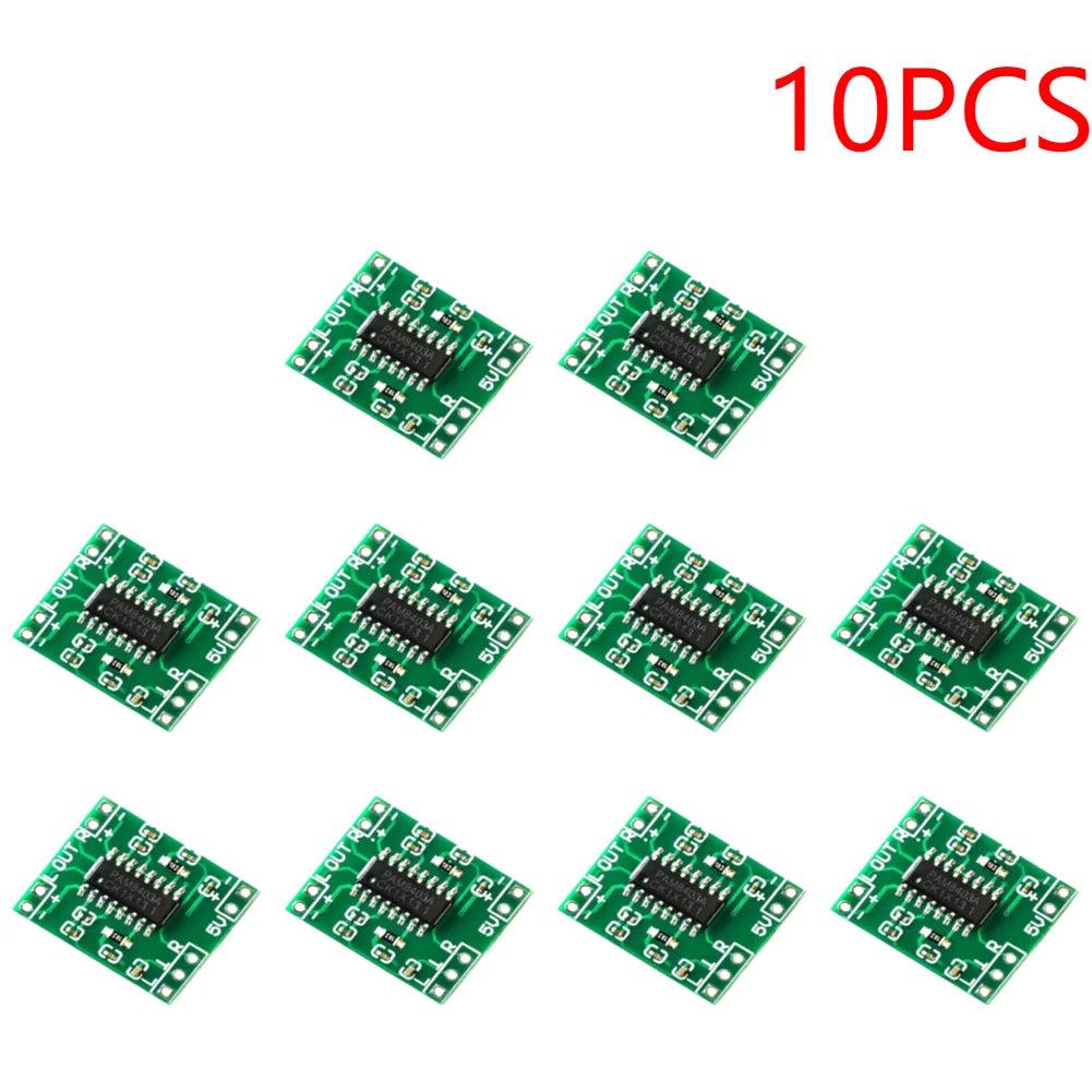 10-1pcs 2.5V-5.5V Mini PAM8403 Power Amplifier Board 2 Channels 3W Class D USB Audio Speaker Sound Amplifier Board For Arduino