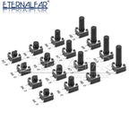 Tact Push Button Switch 12V Copper 4PIN DIP2 SMD Micro Switch 6X6X5 4.3 5 5.5 6 7 8 9 10 11 12 13 15MM TV Toys Home Use Button