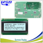 Surenoo LCD2USB USB 204 20X4 2004 Character LCD Module Display Screen Panel sutible LCD Smartie & AIDA64 for DIY PC