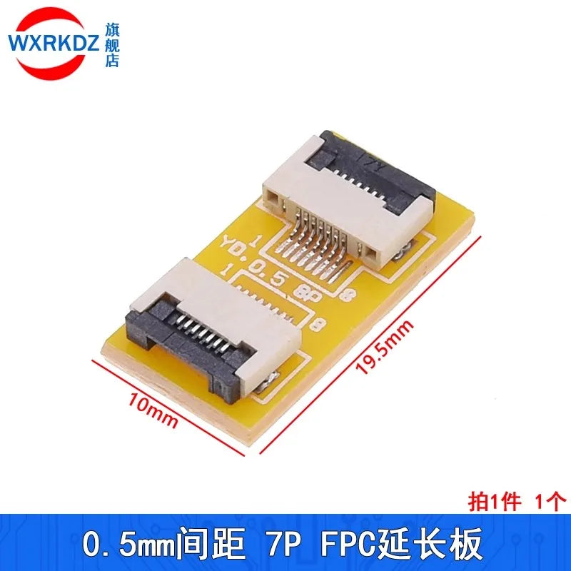5pcs FFC FPC 0.5MM 1.0MM Flexible Flat Lengthen Extension Board Adapter Plate Board PCB 6/8/10/12/20/24/30/40/45/50/60/64/68/80P