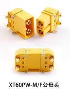 Amass XT30 XT60 XT90M/F Connector High Current Male/Female Lithium Battery Charging Gold Plated Plug