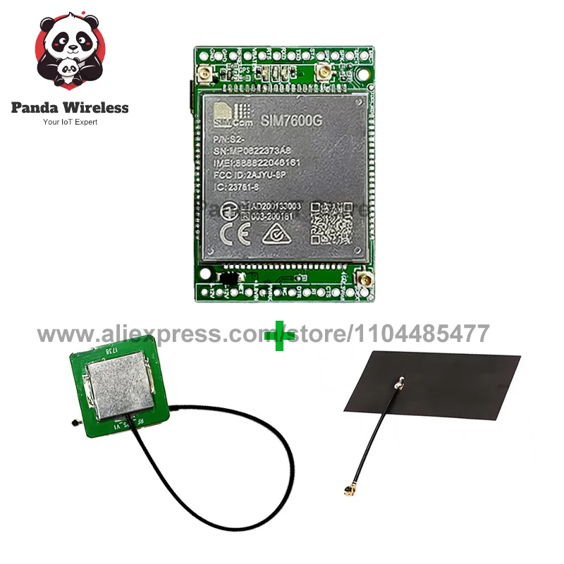 SIM7600 Series SIMCom 4G LTE Cat4 Cellular Module Voice GNSS Support SIM7600G‑H SIM7600E‑H SIM7600SA‑H SIM7600JC‑H SIM7600NA‑H F