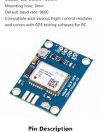 DC 3.3V-5V  GY-NEO-6M/7M/M8N GPS Positioning Module Wide Voltage 9600 Baud Rate Low Power High Tracking Sensitivity For Arduino
