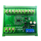 4ch 500 Celsius PT100 Thermocouple RTD Temperature Sensor RS485 Temperature Sensor Module Modbus RTU Board Paperless Recorder